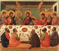 Buoninsegna, Duccio di - The Last Supper